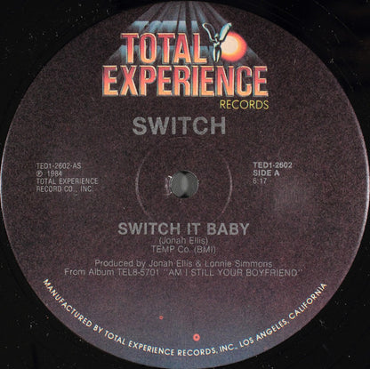 12" Single: Switch - Switch It Baby
