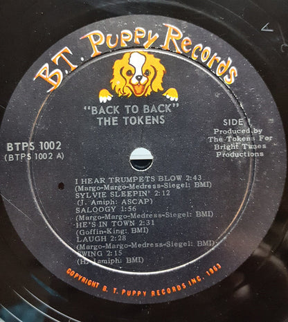 The Happenings, The Tokens - Back To Back