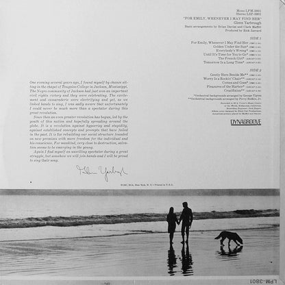 Glenn Yarbrough - For Emily, Whenever I May Find Her