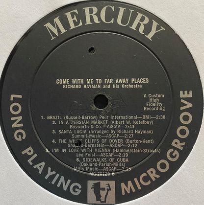 Richard Hayman And His Orchestra - Come With Me To Faraway Places