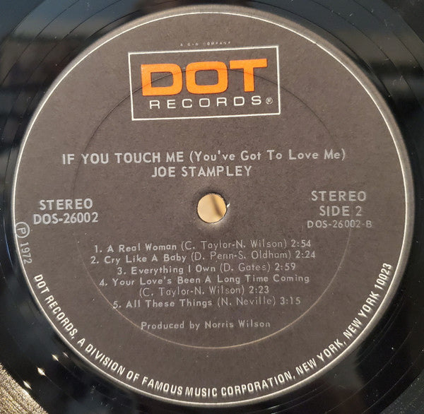 Joe Stampley - If You Touch Me (You've Got To Love Me)