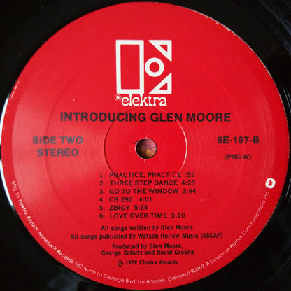 Glen Moore - Introducing