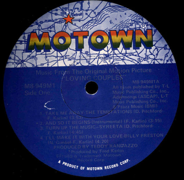 Various - The Original Motion Picture Sound Track From 'Loving Couples'