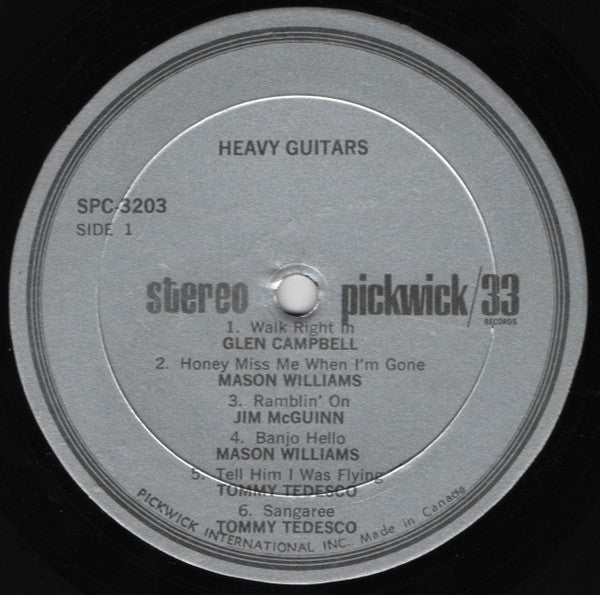 Glen Campbell, Mason Williams, Jim McGuinn, Tommy Tedesco, Joe Maphis - The Heavy Guitars of Glen Campbell, Mason Williams, Jim McGuinn, Tommy Tedesco, Joe Maphis
