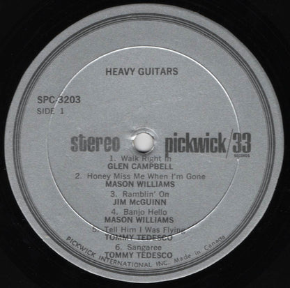 Glen Campbell, Mason Williams, Jim McGuinn, Tommy Tedesco, Joe Maphis - The Heavy Guitars of Glen Campbell, Mason Williams, Jim McGuinn, Tommy Tedesco, Joe Maphis