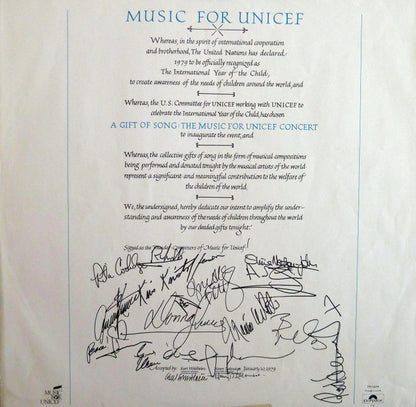 Various - Music For Unicef Concert: A Gift Of Song