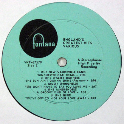 Various - England's Greatest Hits