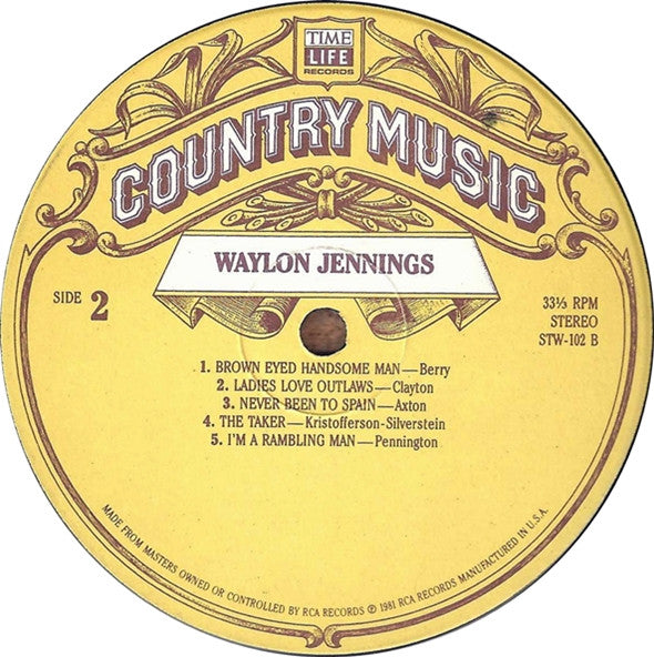 Waylon Jennings - Country Music