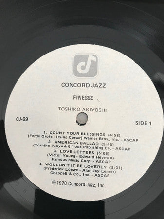 Toshiko Akiyoshi - Finesse