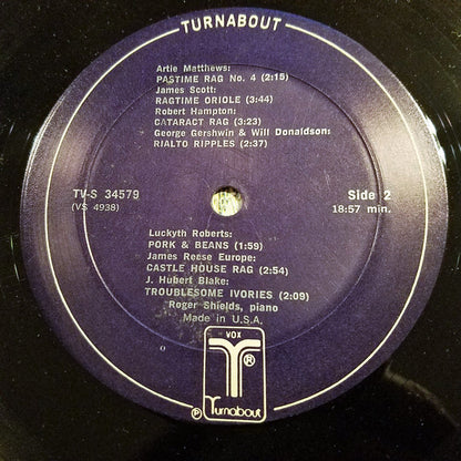 Roger Shields - Americana Vol. IV: The Age Of Ragtime