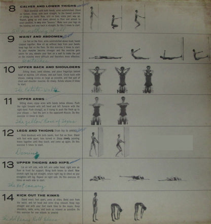 The Tony Aless Quartet, Rosemary Rice - Good Housekeeping's Plan For Reducing Through Exercise And Sports