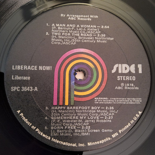 Liberace - Liberace Now!