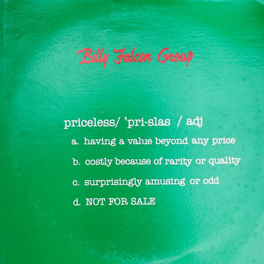 Billy Falcon Group - Priceless