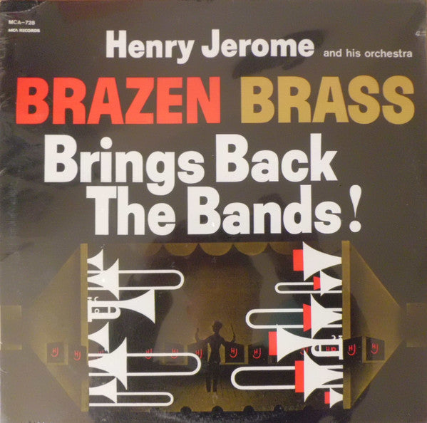 SEALED: Henry Jerome And His Orchestra - Brazen Brass Brings Back The Bands!