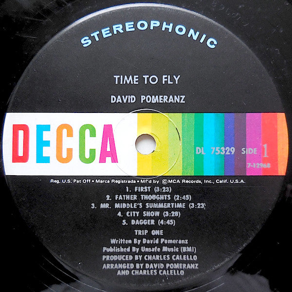 David Pomeranz - Time To Fly