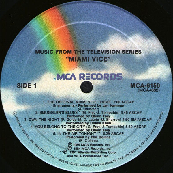 Various - Miami Vice - Music From The Television Series