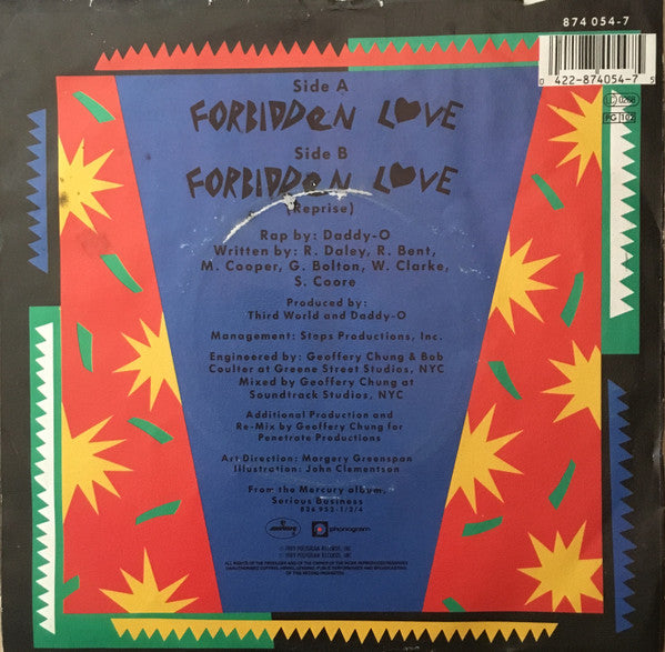 7": Third World - Forbidden Love