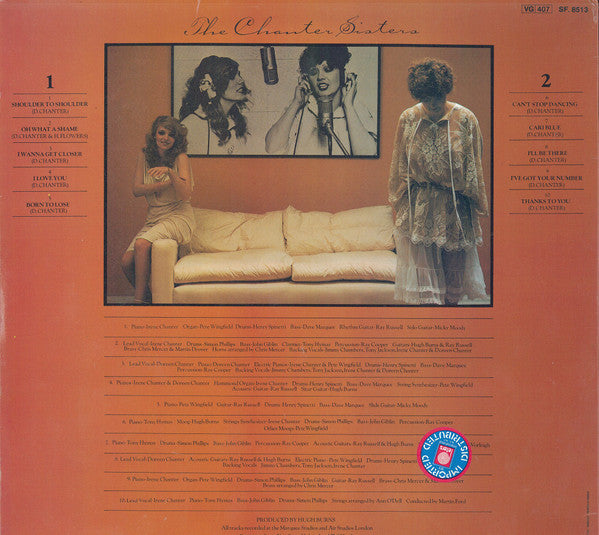 Chanter Sisters - Shoulder To Shoulder