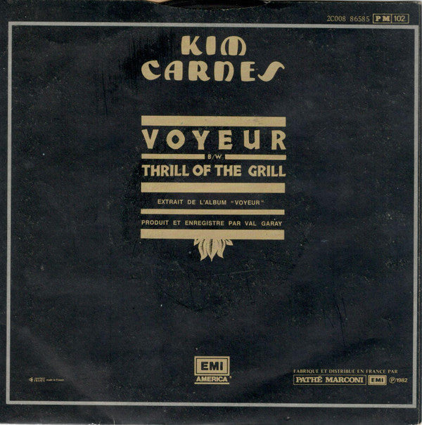 7": Kim Carnes - Voyeur