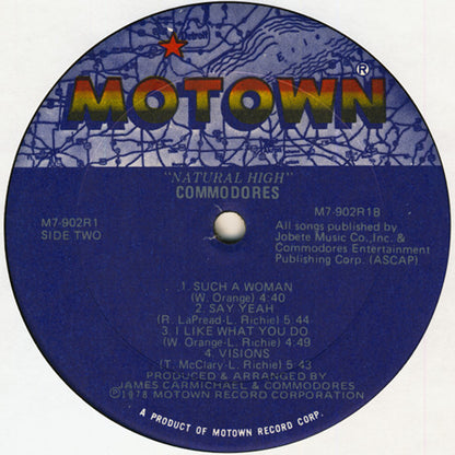 Commodores - Natural High