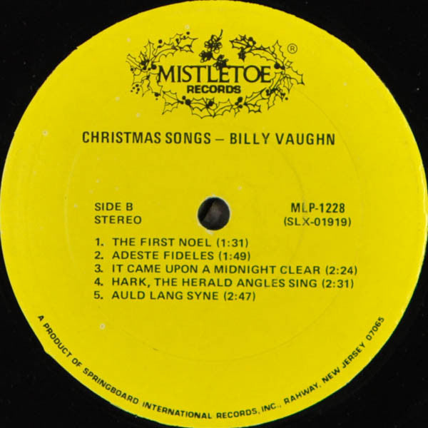 Billy Vaughn - Christmas Songs