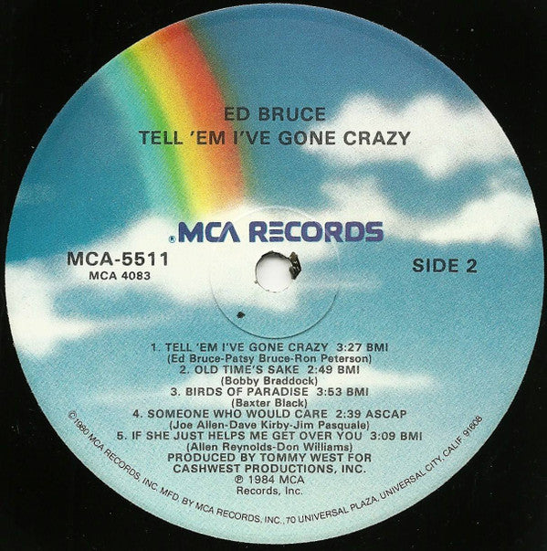 Ed Bruce - Tell 'Em I've Gone Crazy
