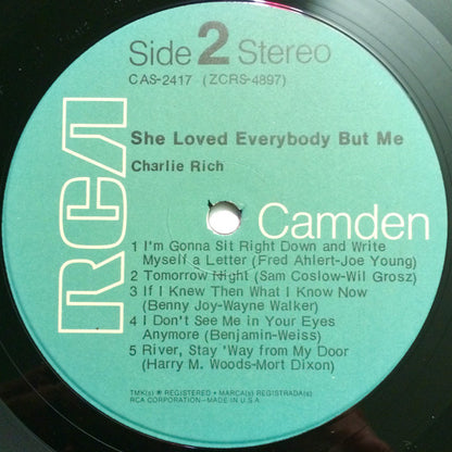 Charlie Rich - She Loved Everybody But Me