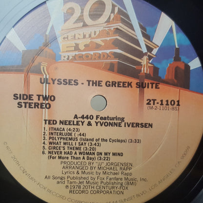 A-440, Ted Neeley, Yvonne Iversen - Ulysses: The Greek Suite