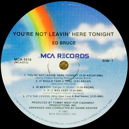 Ed Bruce - You're Not Leavin' Here Tonight