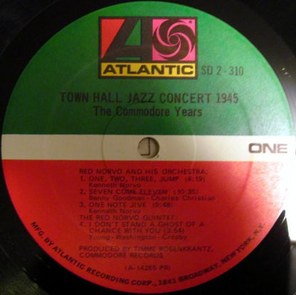 Various - Town Hall Jazz Concert 1945