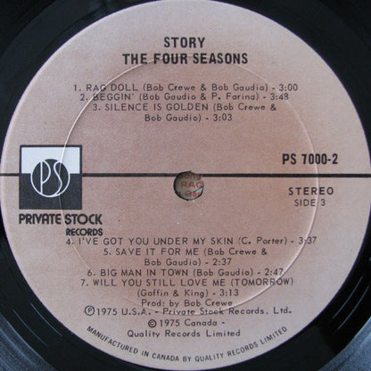 The Four Seasons - The Four Seasons Story
