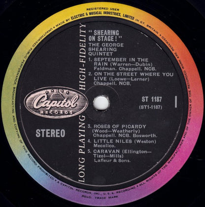 The George Shearing Quintet - Shearing On Stage!