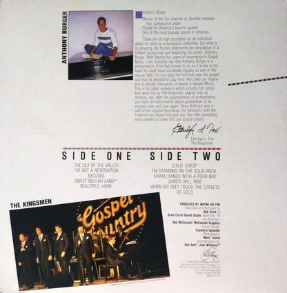 Anthony Burger - Anthony Burger Plays The Greatest Hits Of The Kingsmen