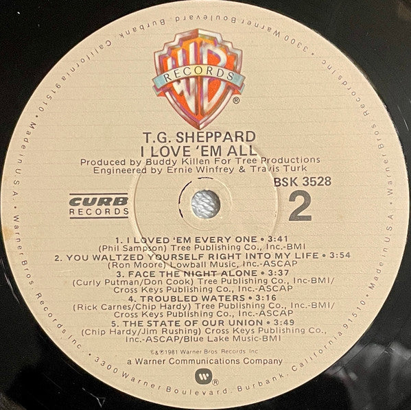 T.G. Sheppard - I Love 'Em All