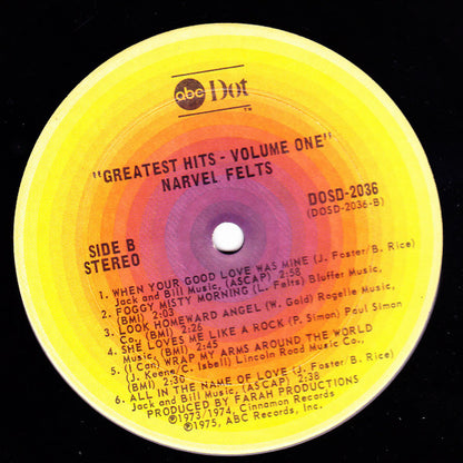 Narvel Felts - Greatest Hits Vol.1