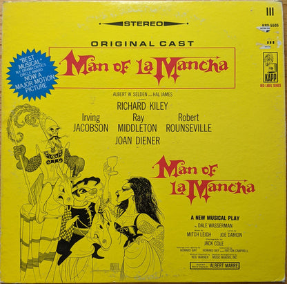 Mitch Leigh, Joe Darion, "Man Of La Mancha" Original Broadway Cast, Richard Kiley, Irving Jacobson, Ray Middleton, Robert Rounseville, Joan Diener - Man Of La Mancha (Original Cast)