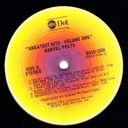 Narvel Felts - Greatest Hits Vol.1