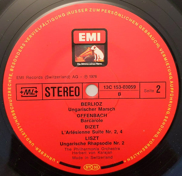 Herbert von Karajan, Philharmonia Orchestra - Karajan