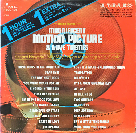 Billy May, Al Caiola, Hugo Montenegro, Richard Hayman - Magnificent Motion Picture & Love Themes