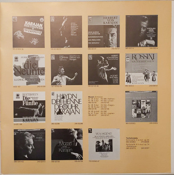 Herbert von Karajan, Philharmonia Orchestra - Karajan