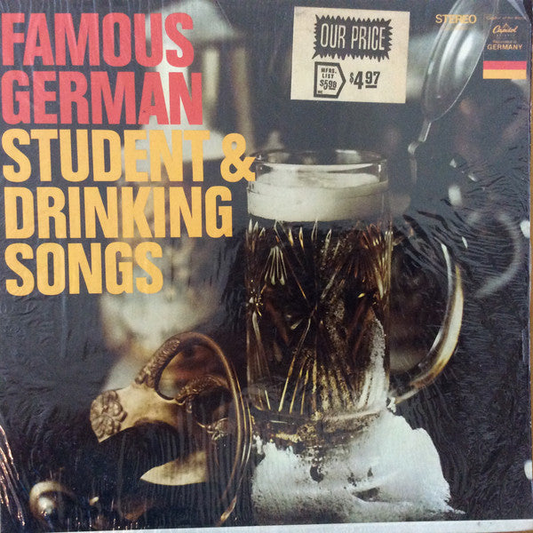 Various - Famous German Student & Drinking Songs