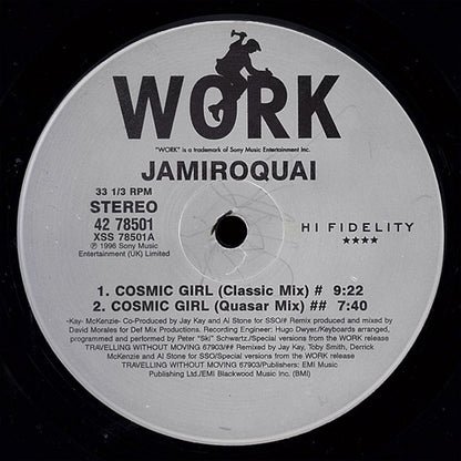 12" Single: Jamiroquai - Cosmic Girl