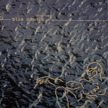 12" Single: Blue Adonis - Disco Cop