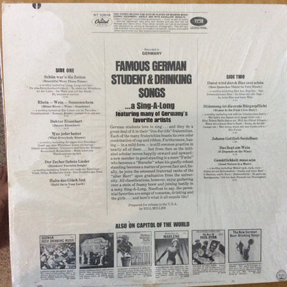 Various - Famous German Student & Drinking Songs