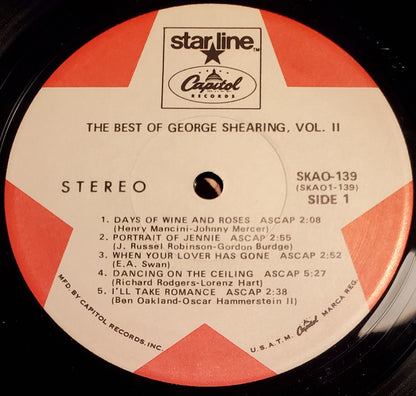 George Shearing - The Best Of George Shearing Vol.2