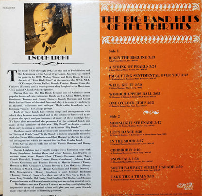 Enoch Light And The Light Brigade - The Big Band Hits Of The Thirties