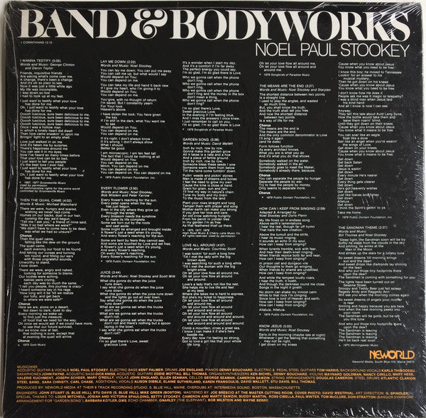 Noel Paul Stookey - Band & Bodyworks