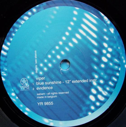 12" Single: Viper - Blue Sunshine